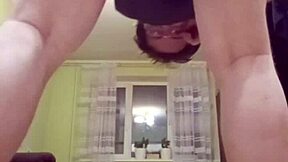 huge tattooed ass amateur gets doggystyle anal fucked and sucks cock after