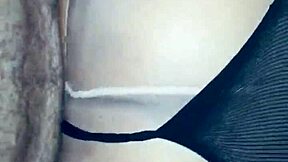 Slutty travesti gets fucked doggystyle by mature guy