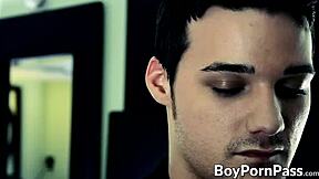 Vampire Hunk Sucks Twink Cock and Fucks Tight Ass