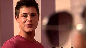 Twink's Monster Cock Slams Handsome Ass Deep