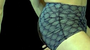 Hot Twink Stretches Tight Shorts on Stool Flexing