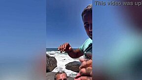 Gifted guy thrusts harder without condom into white twink's tight ass. So intense! 🔥🍑