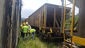 Brazilian Ebony Workers Bareback Fuck Passive Colleague Outdoors with Interracial Orgy Creampie