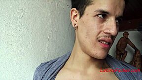 Two Latin Twinks Paid For Outdoor Public Fuck Show!