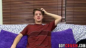 alex grahamson strokes twink cock poolside to kinky cumshot!