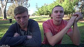 after the barfight bareback first time straight hookup