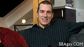 Large wang dominates in raw gay action for huge pleasure