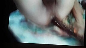Anal masturbation using a dildo and gay twink