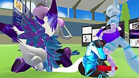 Gay Virtual Reality Hoes Engaging in Solo Masturbation Sessions