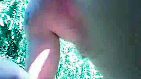 Solo twink squirts and ejaculates when he pees