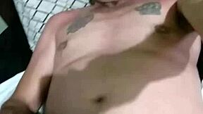 Twink is a young guy who watches as an experienced male puts his dick up his ass