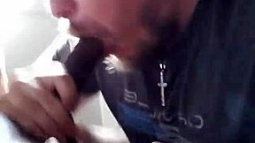 bbc blowjob with monster cock action